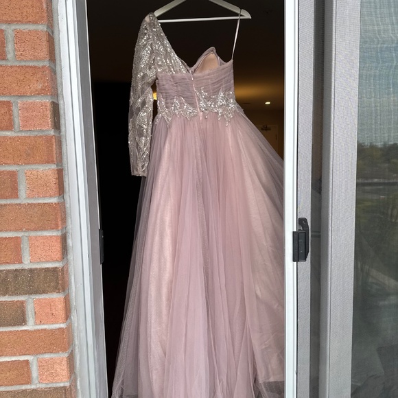 Pink Catwalk Couture Gown - Picture 2 of 5